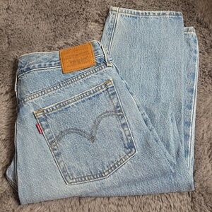 Levi Strauss & Co. Wedgie premium button fly light wash denim jeans size 29